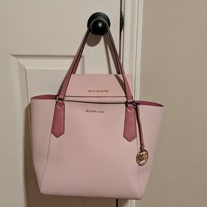 Michael Kors Kimberly Tote w/wallet Tulip blossom